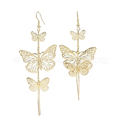 Сплав болтающиеся серьги&nbsp;LS-EJEW-S260-01F-G