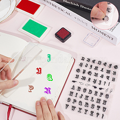 Прозрачные силиконовые штампы DIY-WH0504-52E