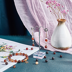 Природный агат бисер нитей G-AR0003-27