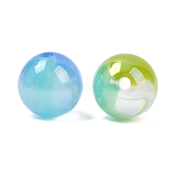 Бусины из смолы с имитацией кошачьего глаза RESI-P046-02A-M