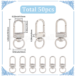 50 шт. Поворотные застежки из сплава&nbsp;FIND-SC0014-80