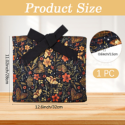 Packbeutel aus Stoff mit Blumenmuster und Tragegurten&nbsp;ABAG-WH20010-40C