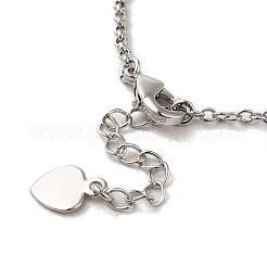 Изготовление браслета-цепочки из латуни со стразами&nbsp;BJEW-B077-02C