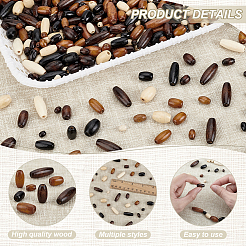 1400шт 28 вида деревянных бусин&nbsp;WOOD-GA0001-79