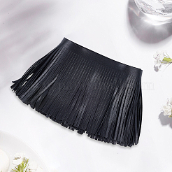 2 м отделка бахромой из искусственной кожи и замши&nbsp;DIY-CL0002-36A