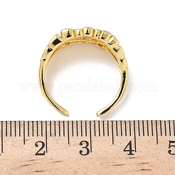 Латунные манжеты для женщин RJEW-Z111-02G