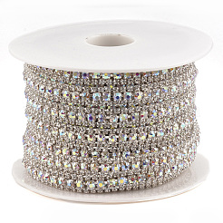 Chaînes en laiton avec strass&nbsp;CHC-T006-01C