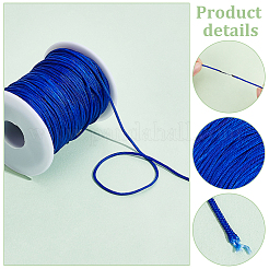 1 рулон 100 ярда круглой нейлоновой плетеной нити NWIR-PH0002-22E