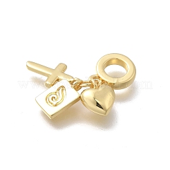 Медные европейские подвесные подвески KK-D431-079B-G