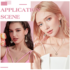 60шт 20 стиля подвески из сплава со стразами&nbsp;FIND-PH0027-87