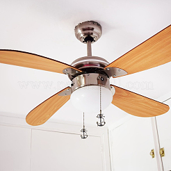 Rallonges de chaîne de traction de ventilateur de plafond en alliage&nbsp;FIND-WH0152-379