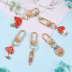 Брелок из эмали из сплава 5 шт.&nbsp;JX218A