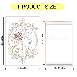 Стекла исправление горный хрусталь DIY-WH0303-404