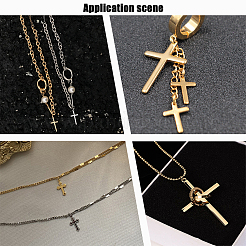 40 шт. 5 подвески из нержавеющей стали 304&nbsp;STAS-UN0027-80