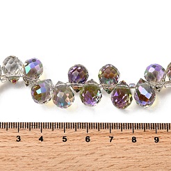 Гальваническим стеклянные бусины&nbsp;EGLA-K062-01B-HP04