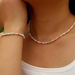 Модные браслеты и ожерелья из ракушек в европейском и американском стиле для женщин&nbsp;VE9378