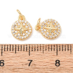 Латунные микро проложить кубического циркония подвески&nbsp;KK-A279-18G