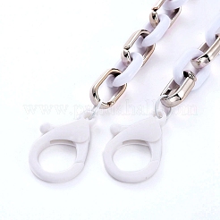 Collane personalizzate con catena portacavi in acrilico e plastica ccb&nbsp;LS-NJEW-JN02824-01