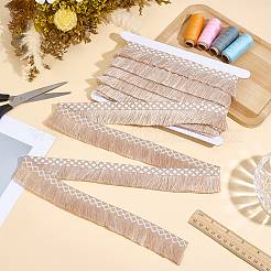 10 yard di passamaneria con frange in poliestere&nbsp;DIY-GF0014-53