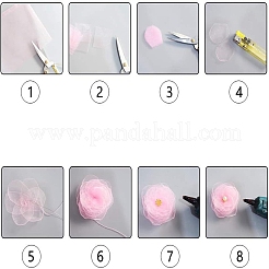 Мешочки для хранения украшений из органзы&nbsp;OP-PH0001-38B