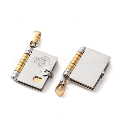 Anhänger aus Edelstahl 304&nbsp;SA-CBA694E-01GP-01