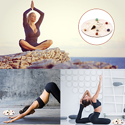 Decorazioni fai da te per la casa con chakra yoga&nbsp;DJEW-SC0001-02B