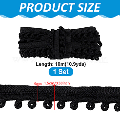 10 m Spitzenbesatz aus Polyester&nbsp;OCOR-PH0036-27A
