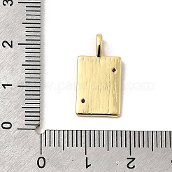 Pendentifs de placage en laiton&nbsp;X1-KK-A268-01G-04
