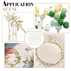 150 шт. Латунные булавки с шаровой головкой KK-GO0001-60