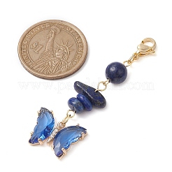 Стекло подвесные украшения HJEW-TA00133