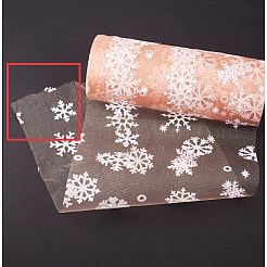 Schneeflocken-Deko-Netzbänder&nbsp;OCOR-P010-G03