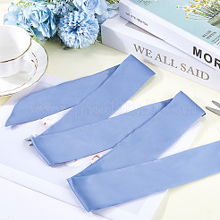 Длинные тонкие шифоновые шелковые цепочные пояса для женщин и девочек AJEW-WH20001-48A