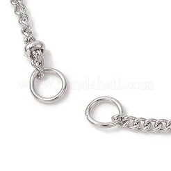 Изготовление браслета-спутника из нержавеющей стали 304&nbsp;AJEW-JB01578-02