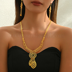 Роскошные винтажные комплекты ожерелий и серег из полого сплава змеи для женщин&nbsp;MC4007