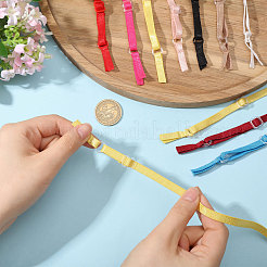 18 пара двухцветных полиэстеровых бретелей для бюстгальтера&nbsp;FIND-GL0002-24