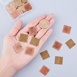 Étiquettes métalliques&nbsp;KK-FH0001-20