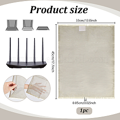 Тканевые защитные сумки Фарадея для защиты брелоков&nbsp;ABAG-WH0048-43