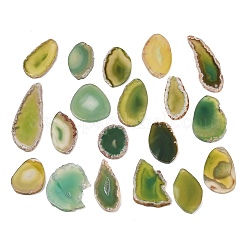 Естественно агат нарезает большие кулоны&nbsp;G-E022-1