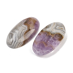 Подвески из натурального аметиста и кружевного агата&nbsp;G-A244-12A-03