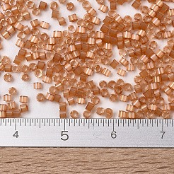 MIYUKIデリカビーズ  シリンダー  日本製シードビーズ  11/0  （db1804)染色トパーズシルクサテン  1.3x1.6mm  穴：0.8mm  約10000個/袋  50 G /袋&nbsp;SEED-X0054-DB1804