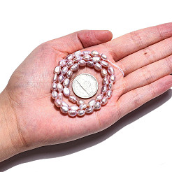 Нити из натурального культивированного пресноводного жемчуга PEAR-N014-05F