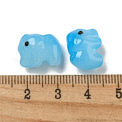 Прозрачные стеклянные бусины ручной работы&nbsp;GLAA-N0028-01B