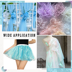 Лазерная полиэфирная ткань&nbsp;DIY-WH20013-20C