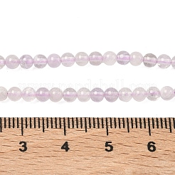 Нити бусин из натурального лавандового аметиста&nbsp;G-K406-A01-3mm