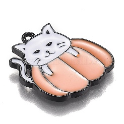 Подвески из сплава с эмалью на осеннюю тему&nbsp;X-ENAM-J649-06B-02