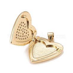 Латунные микропроволочные кубические циркониевые медальоны KK-A161-47G