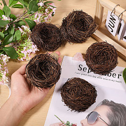 Имитация ротанга птичье гнездо&nbsp;AJEW-WH0609-144A