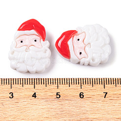 Weihnachtsdekoration Motiv opake Harz Decoden Cabochons&nbsp;RESI-Z026-01K