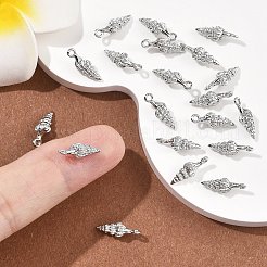Muschelförmige Anhänger aus Messing&nbsp;XGR0170P-107P