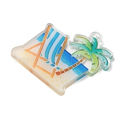 Pendentifs acryliques imprimés&nbsp;AC-CBADA31-08